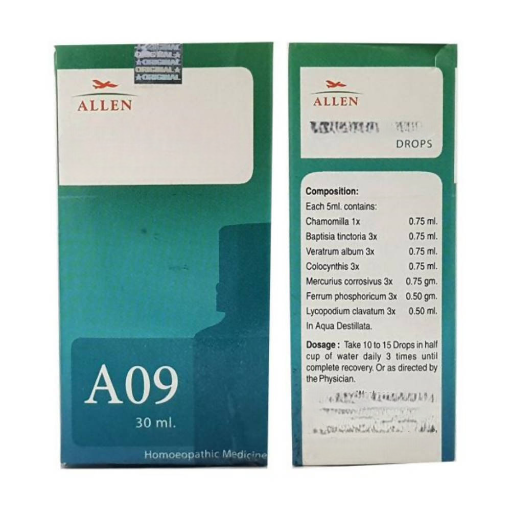 Allen Homeopathy A09 Drops | Grocsy