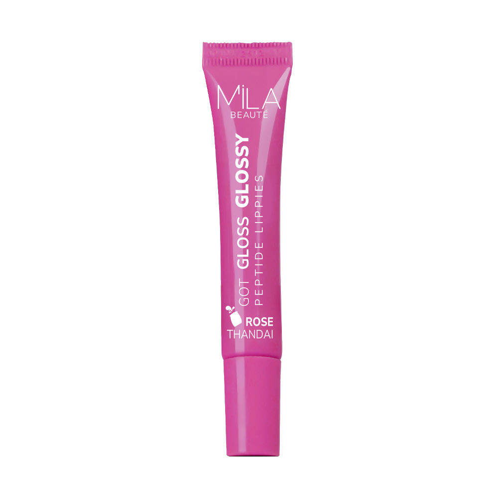 Mila Beaute Got Gloss Peptide Lippies - Rose Thandai | Grocsy