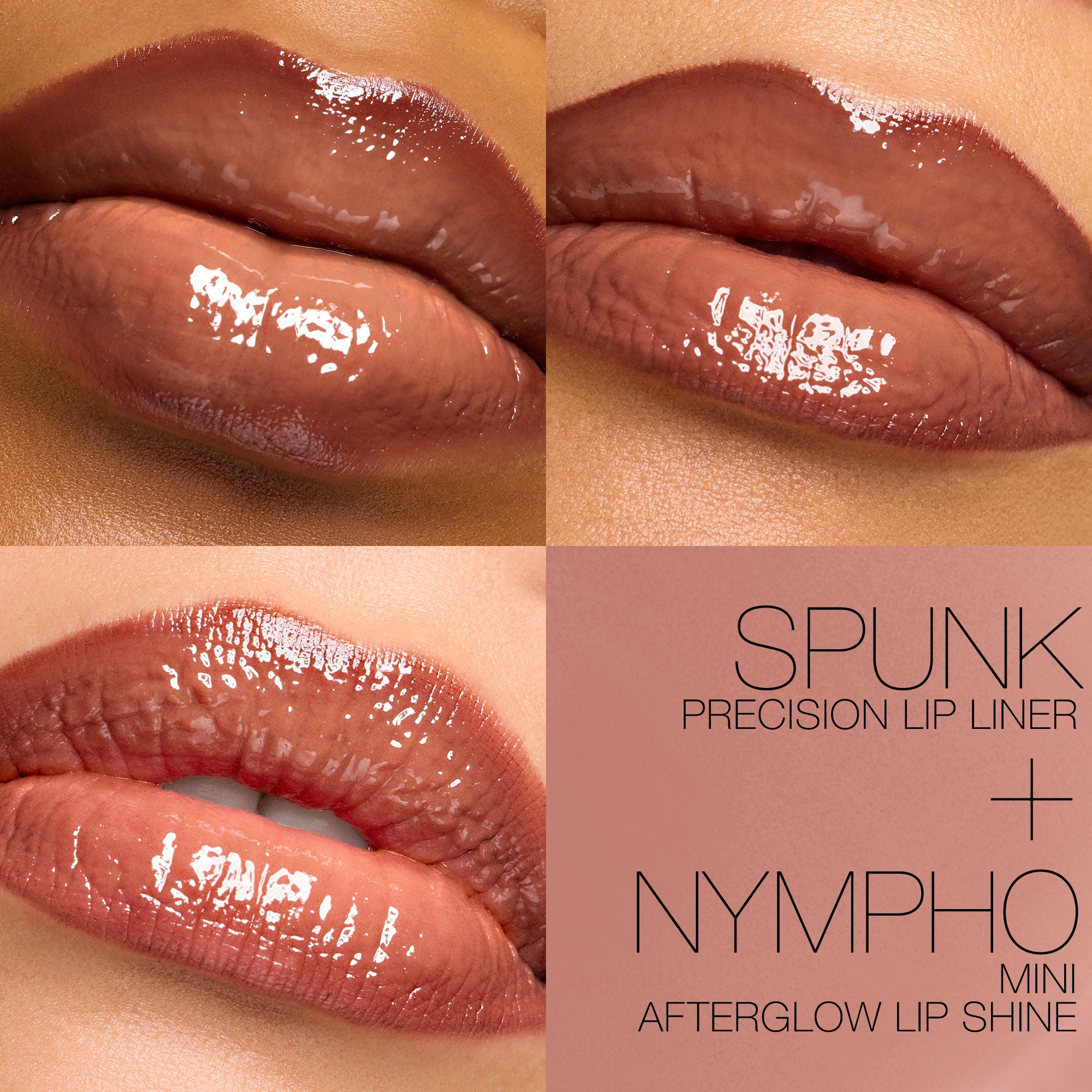 NARS Lip & Shine Duo - Spunk/Nympho | Grocsy