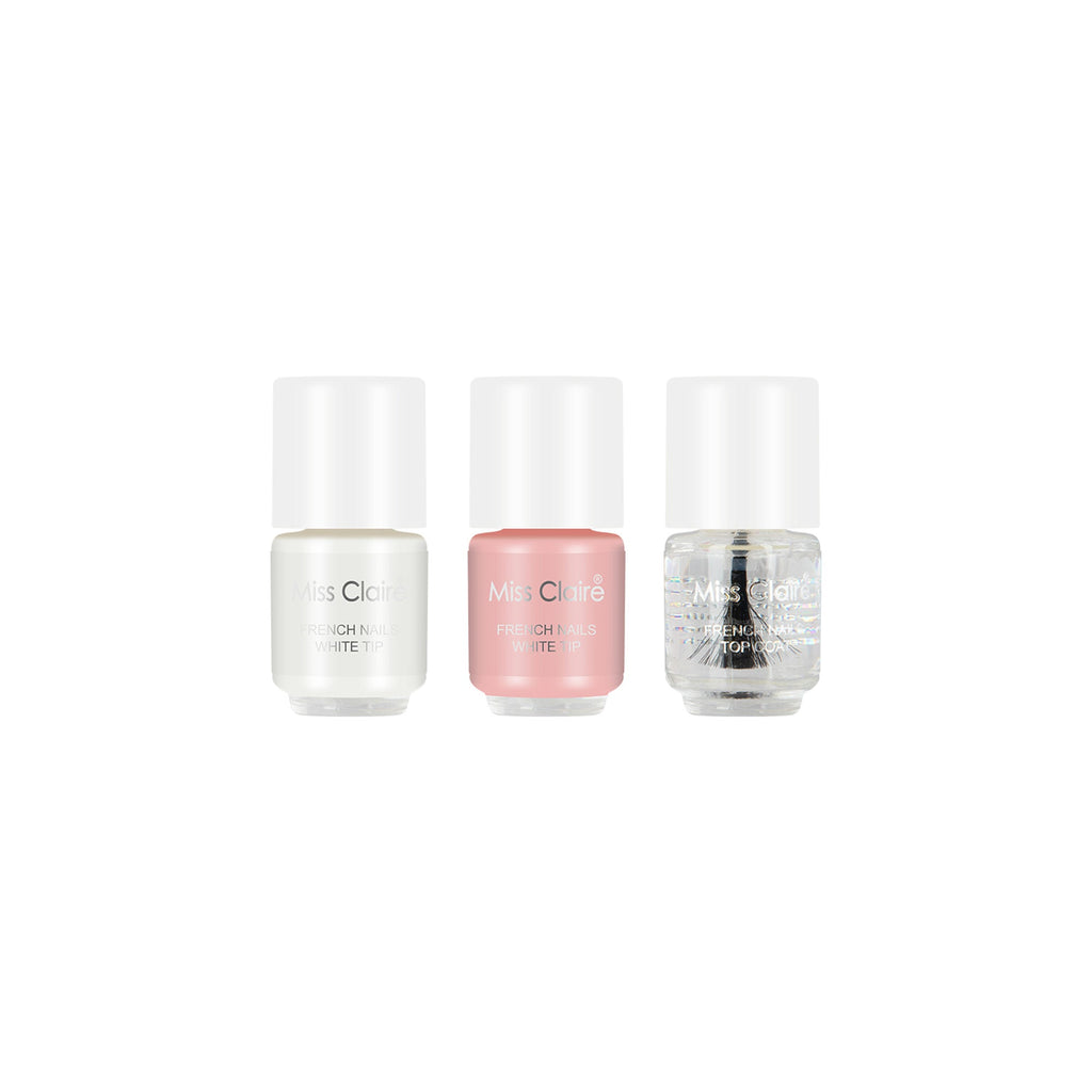 Miss Claire French Manicure Kit With Acrylic Box | Grocsy