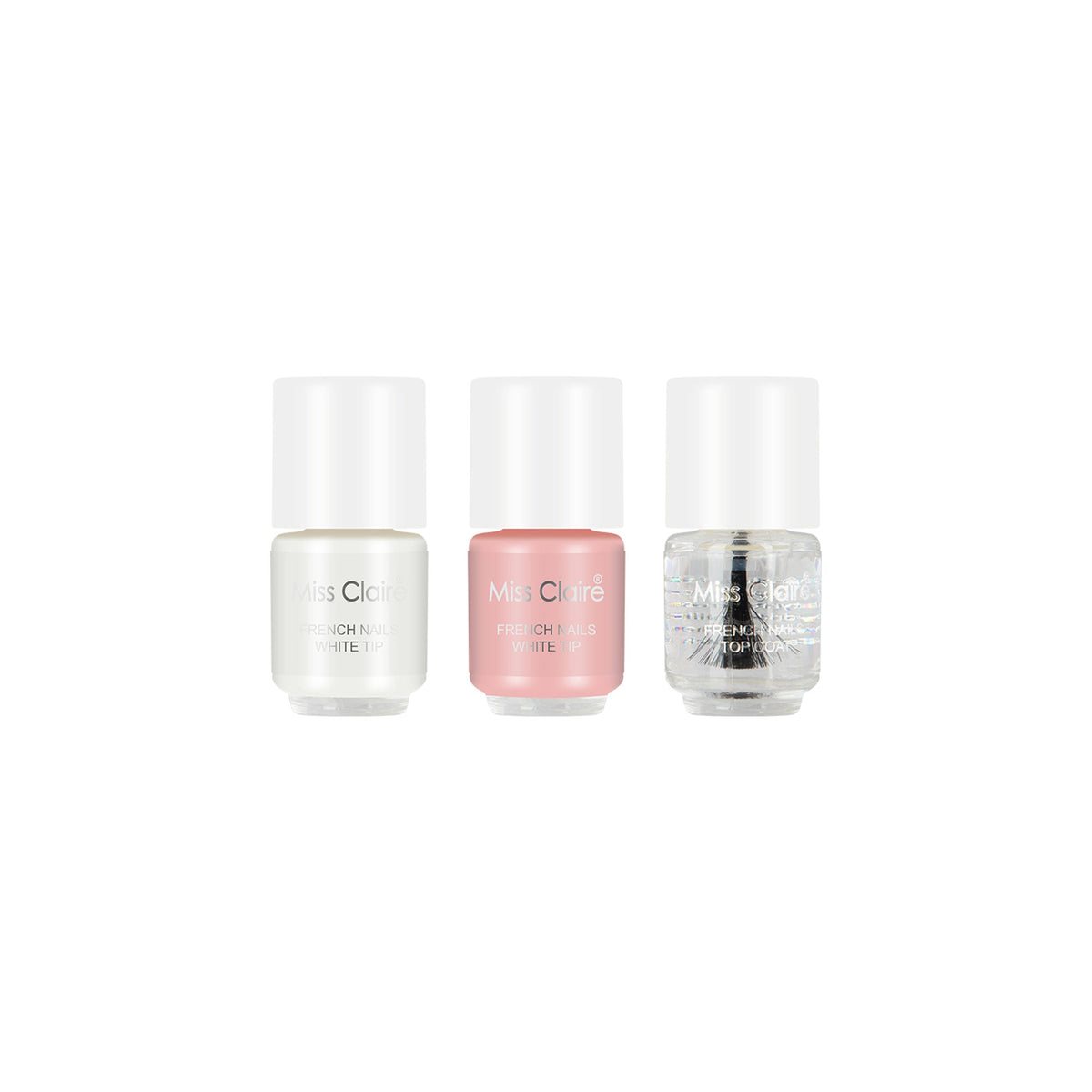 Miss Claire French Manicure Kit With Acrylic Box | Grocsy