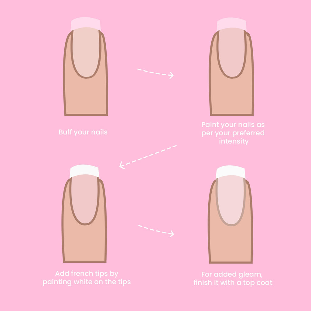 Miss Claire French Manicure Kit With Acrylic Box | Grocsy
