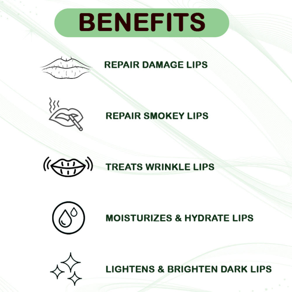 Blue Nectar Shubhr Green Apple Lip Balm with Ghee & Natural Vitamin C | Grocsy