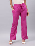 Souchii Mauve Liva Palazzos | Grocsy