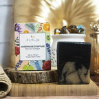 The Wellness Shop 100% Natural Charcoal & Green Tea Handmade Soap | Grocsy