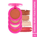 Swiss Beauty Craze Baesic Multi-Face Palette - 01 Delulu | Grocsy