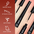 Swiss Beauty Matte Max Eyeliner Black | Grocsy