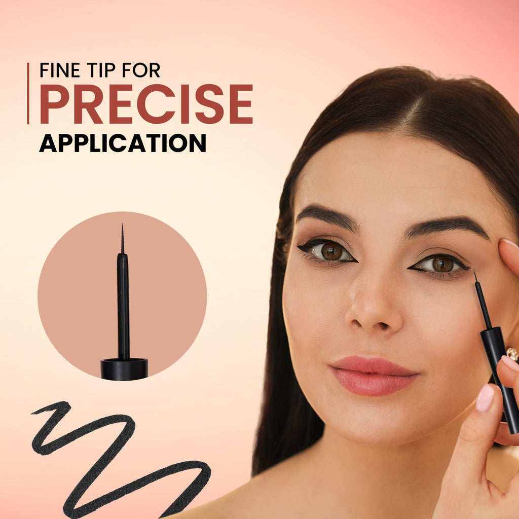 Swiss Beauty Matte Max Eyeliner Black | Grocsy