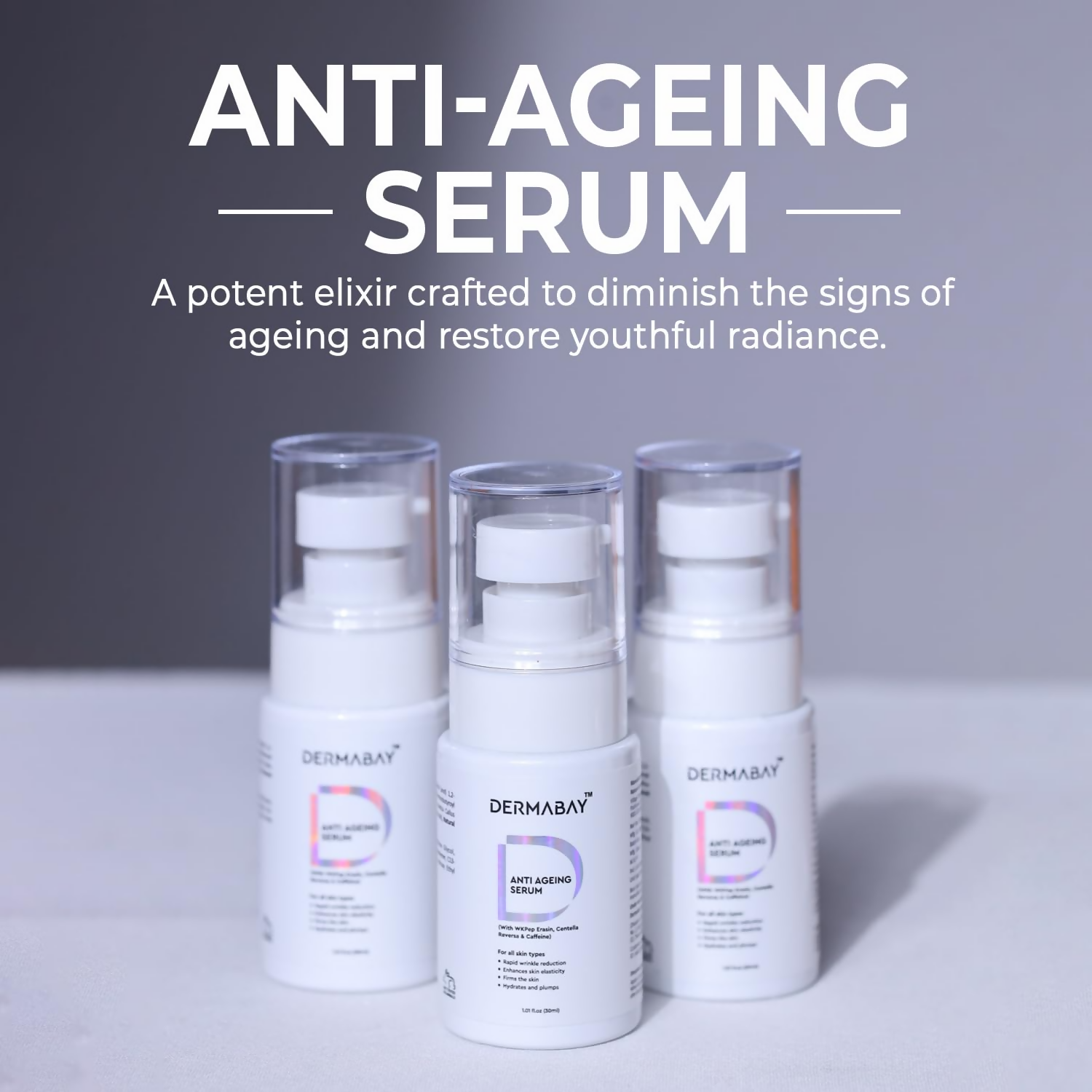 Dermabay Anti-Ageing Serum Radiance for all skin types | Grocsy