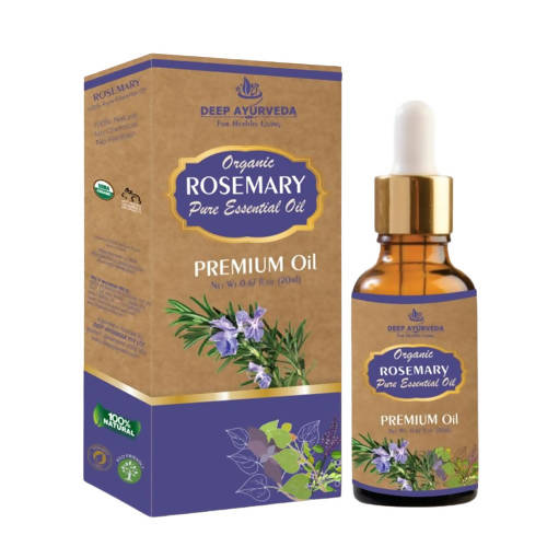 Deep Ayurveda Rosemary Pure Essential Oil | Grocsy