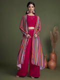 Myra Rani Georgette Choli Palazo Suit | Grocsy
