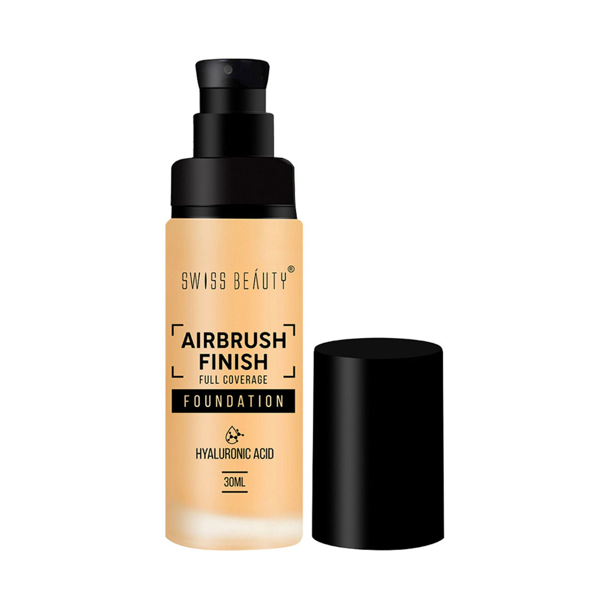Swiss Beauty Airbrush Finish Full Coverage Foundation - 7 Sand | Grocsy