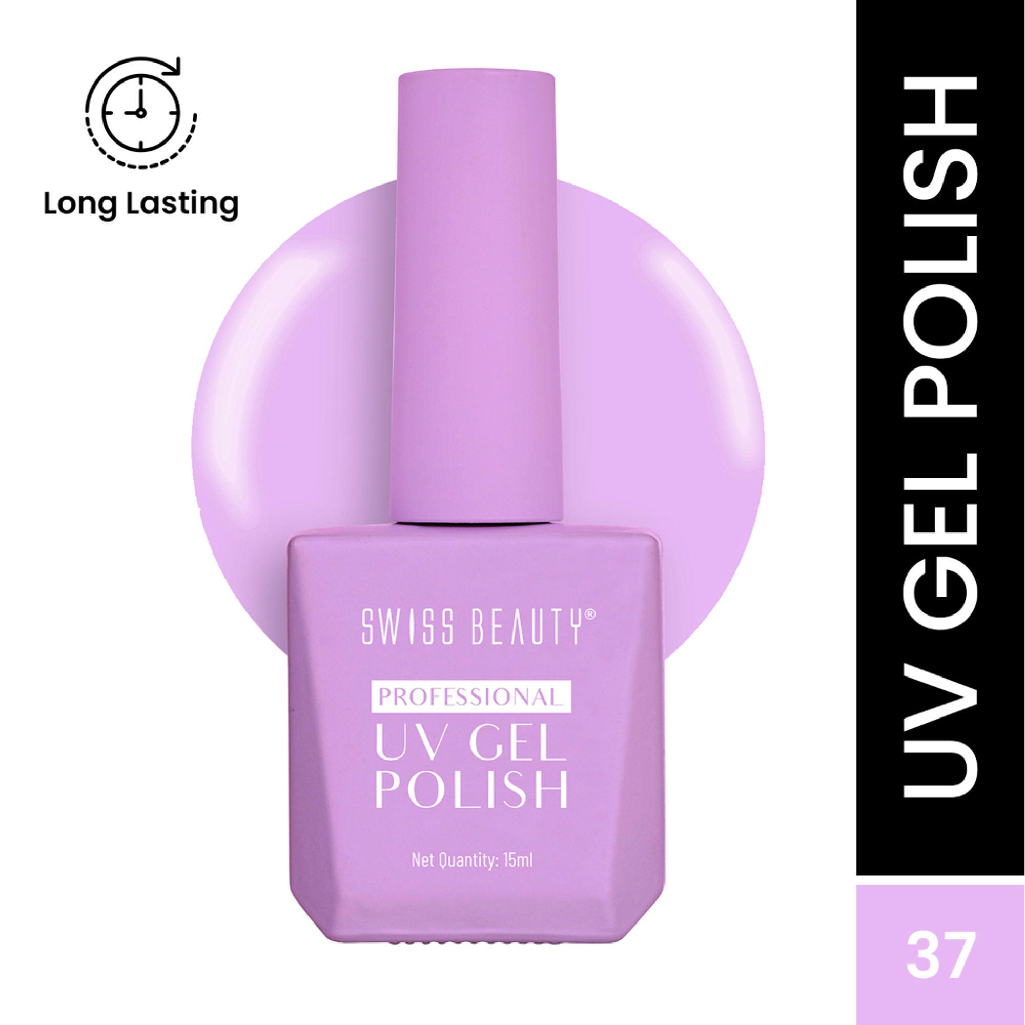 Swiss Beauty Professional UV Gel Nail Polish - Shade-37 | Grocsy