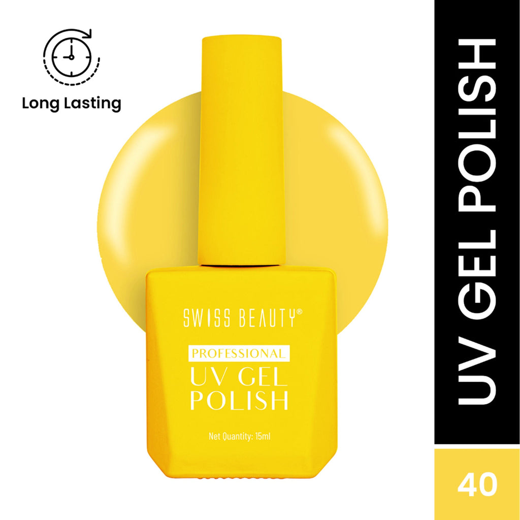 Swiss Beauty Professional UV Gel Nail Polish - Shade-40 | Grocsy