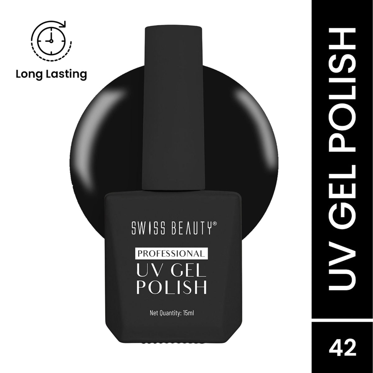 Swiss Beauty Professional UV Gel Nail Polish - Shade-42 | Grocsy