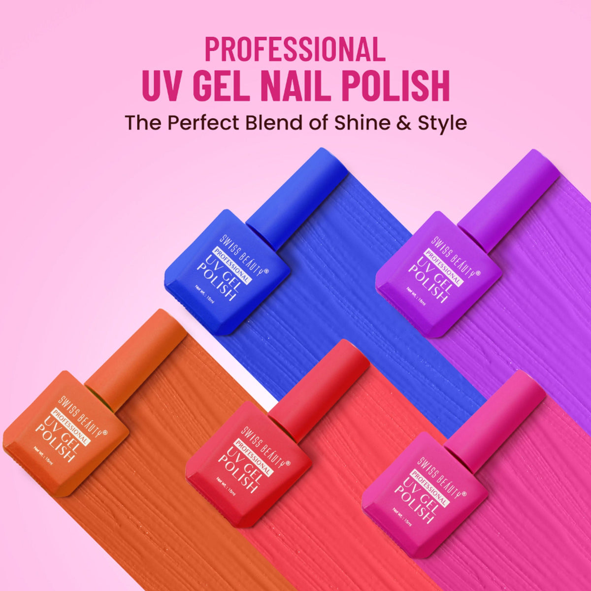 Swiss Beauty Professional UV Gel Nail Polish - Shade-42 | Grocsy