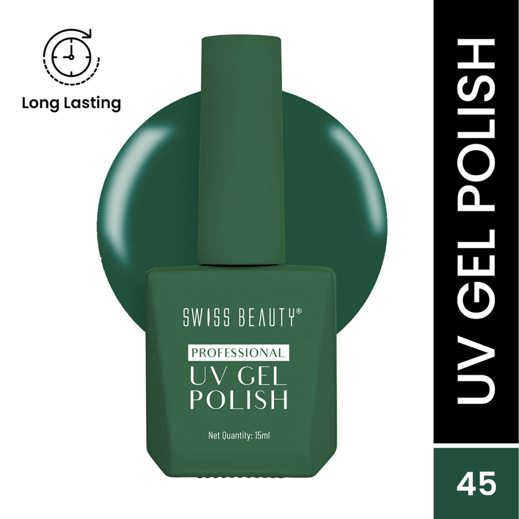 Swiss Beauty Professional UV Gel Nail Polish - Shade-45 | Grocsy