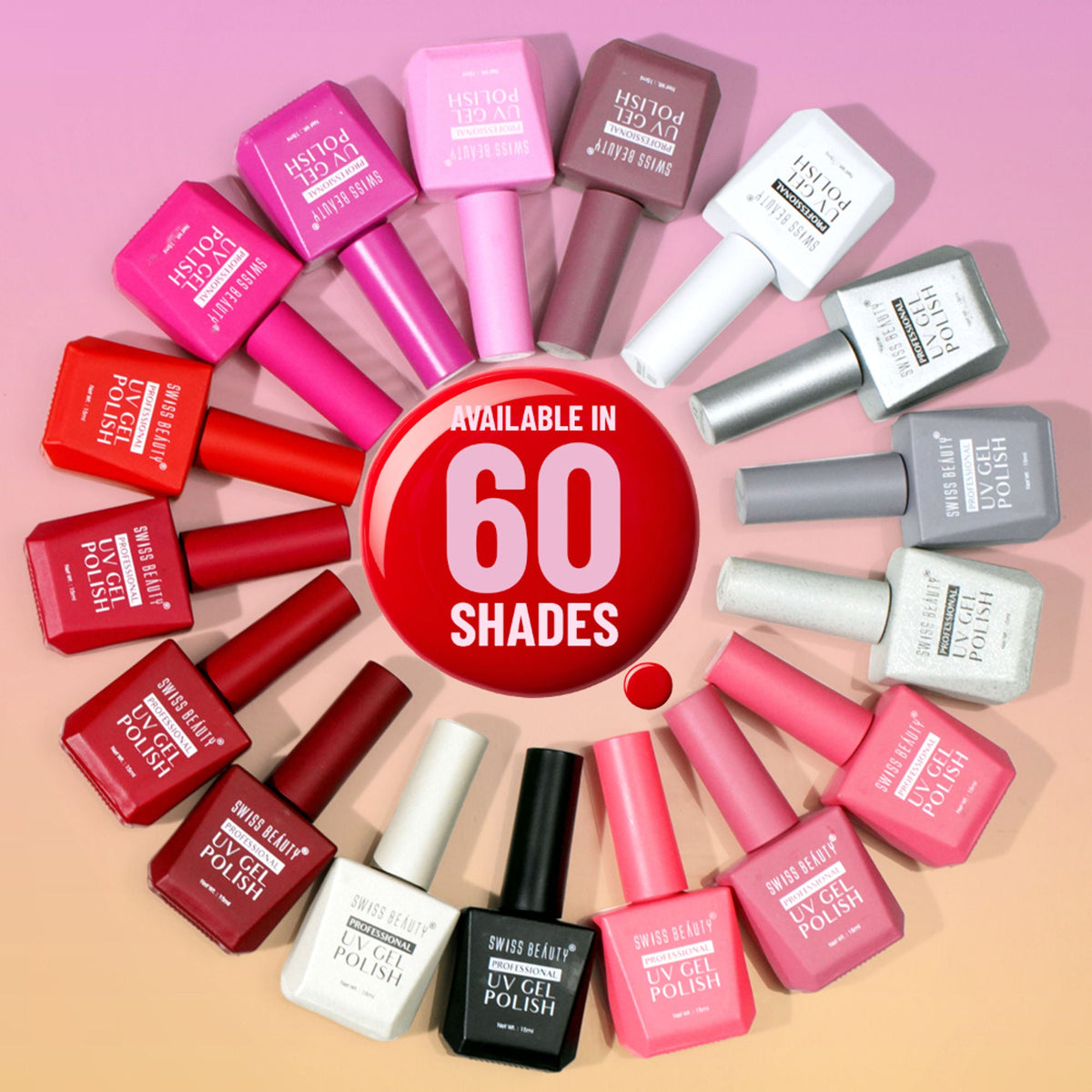 Swiss Beauty Professional UV Gel Nail Polish - Shade-45 | Grocsy
