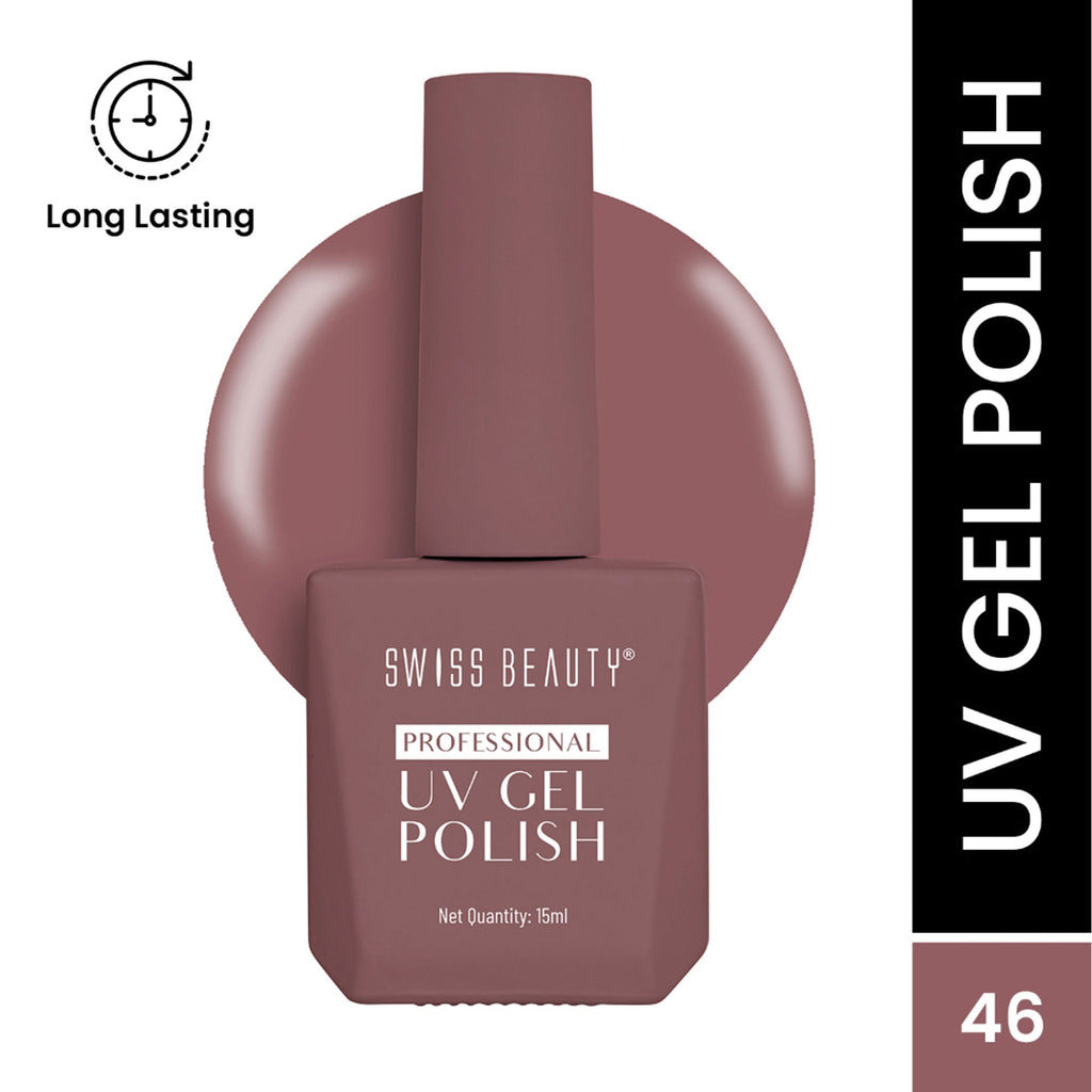 Swiss Beauty Professional UV Gel Nail Polish - Shade-46 | Grocsy