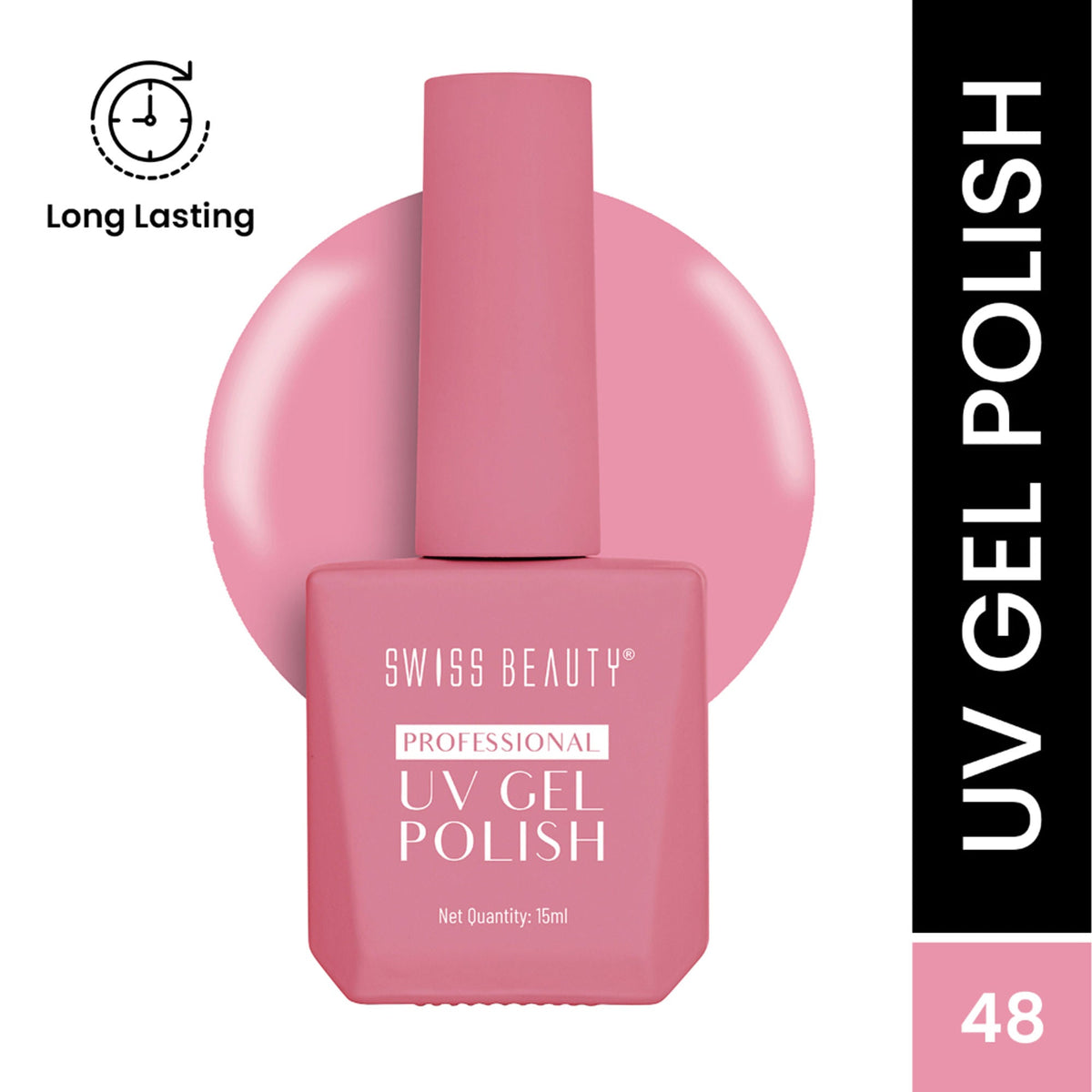 Swiss Beauty Professional UV Gel Nail Polish - Shade-48 | Grocsy