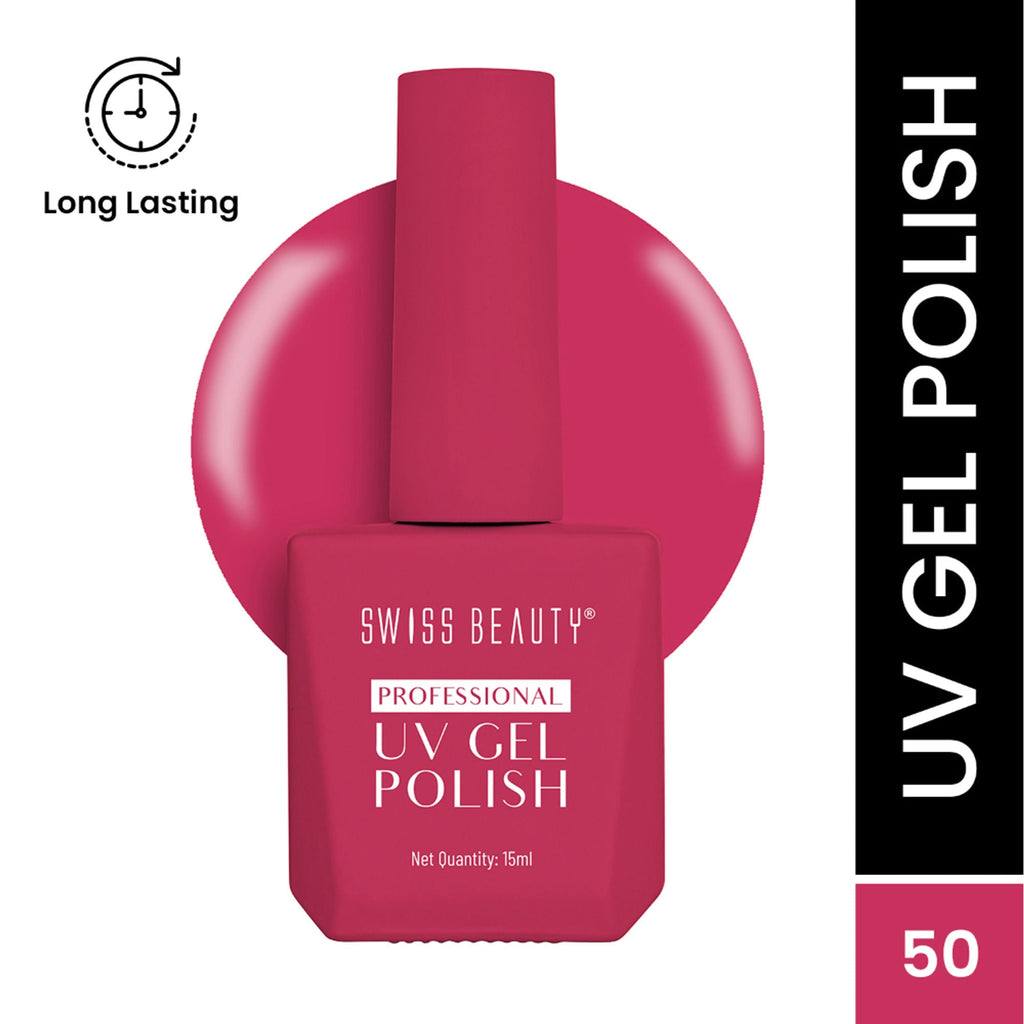Swiss Beauty Professional UV Gel Nail Polish - Shade-50 | Grocsy