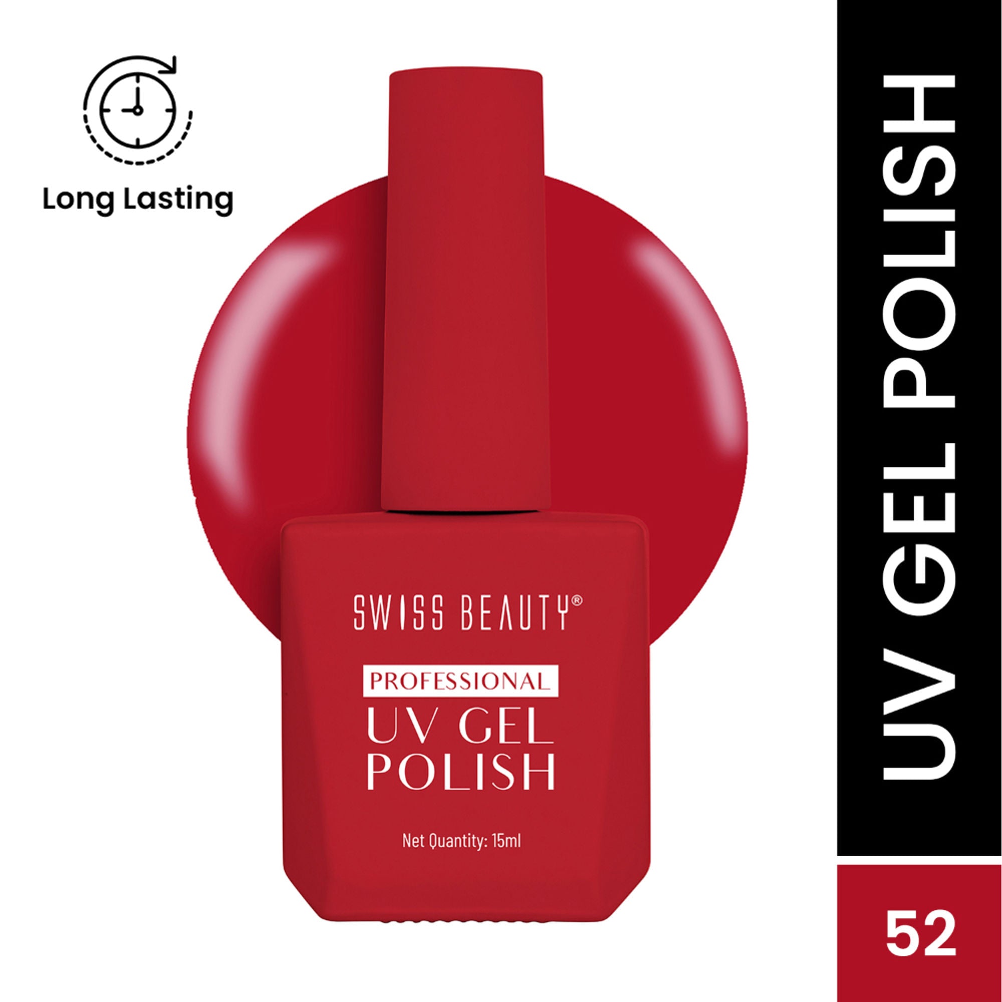 Swiss Beauty Professional UV Gel Nail Polish - Shade-52 | Grocsy