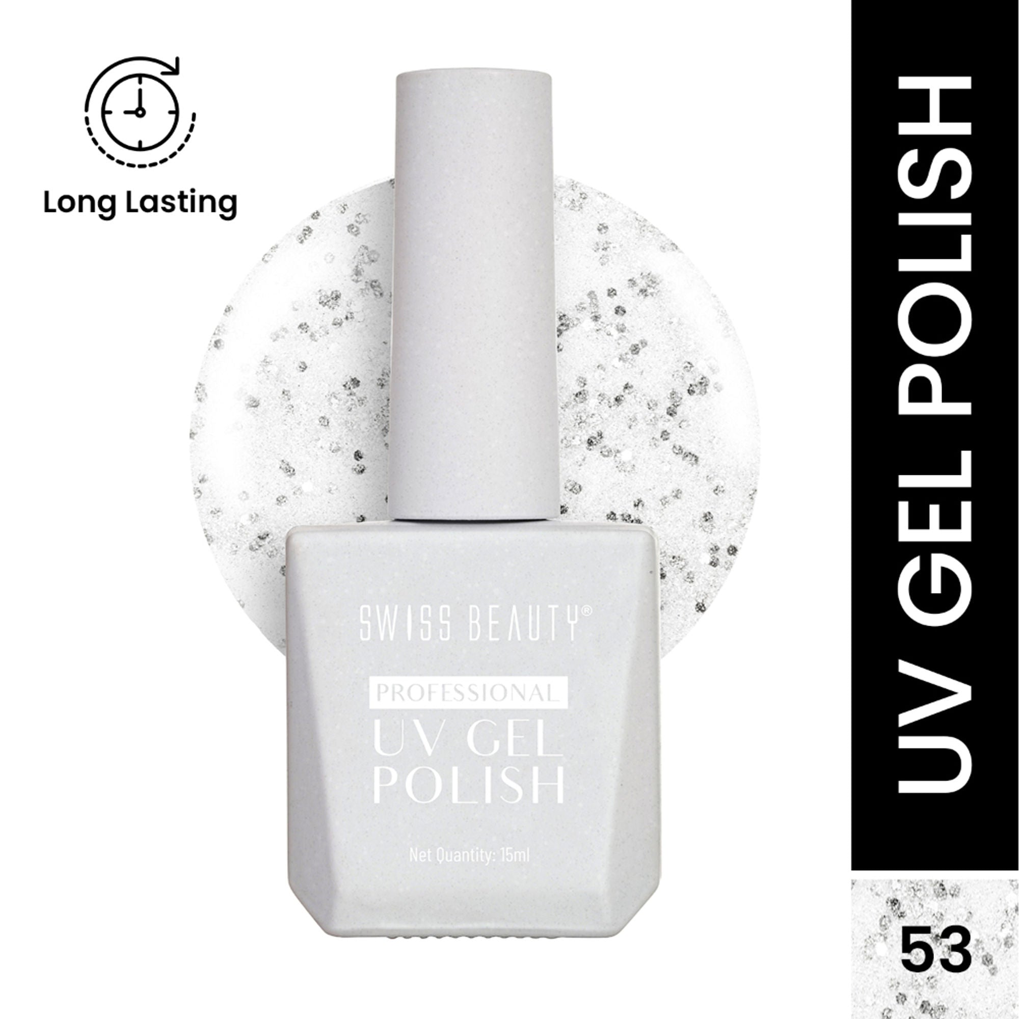 Swiss Beauty Professional UV Gel Nail Polish - Shade-53 | Grocsy