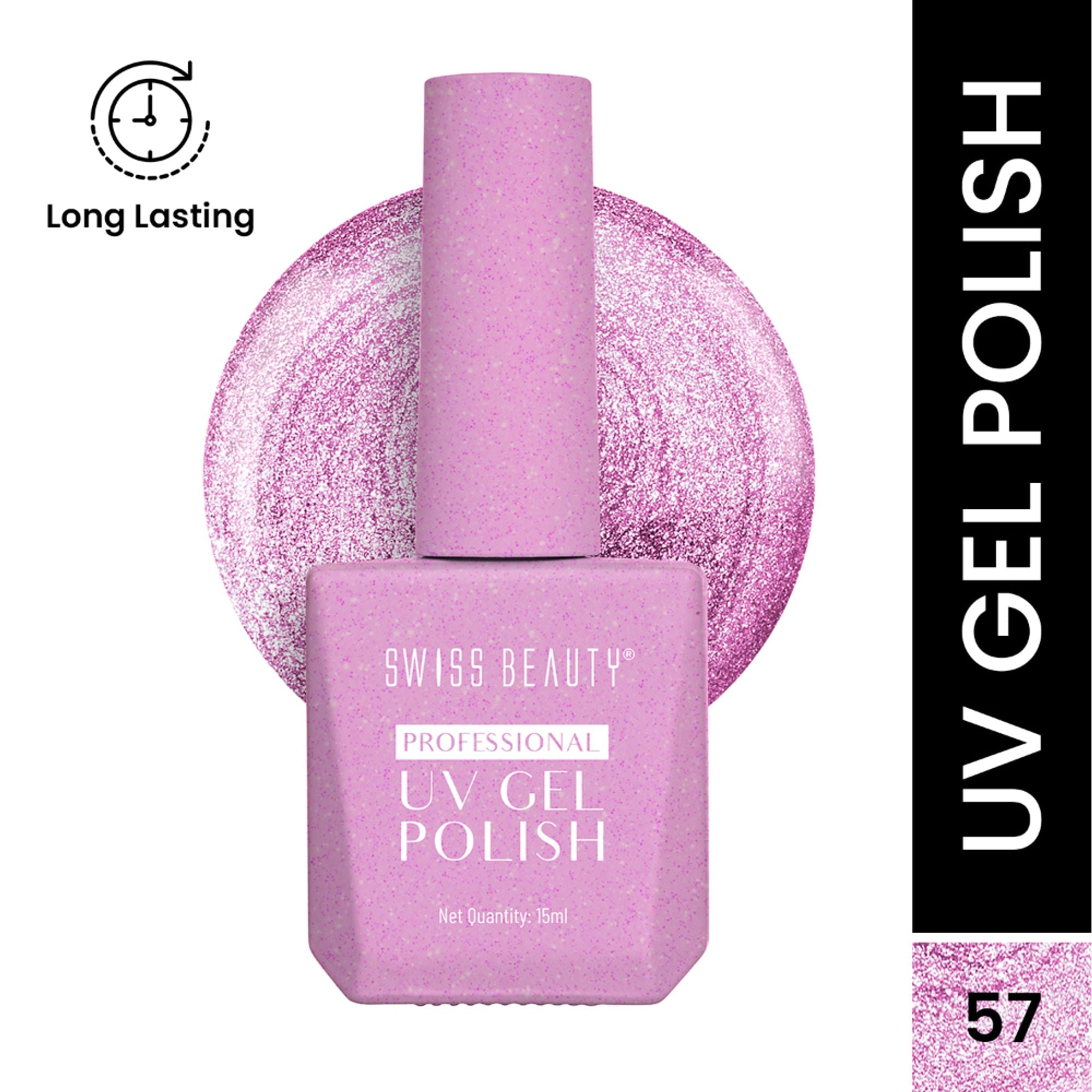 Swiss Beauty Professional UV Gel Nail Polish - Shade-57 | Grocsy