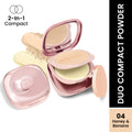 Swiss Beauty Matte & Set Duo Lightweight Compact Powder - 04 Honey and Banana | Grocsy
