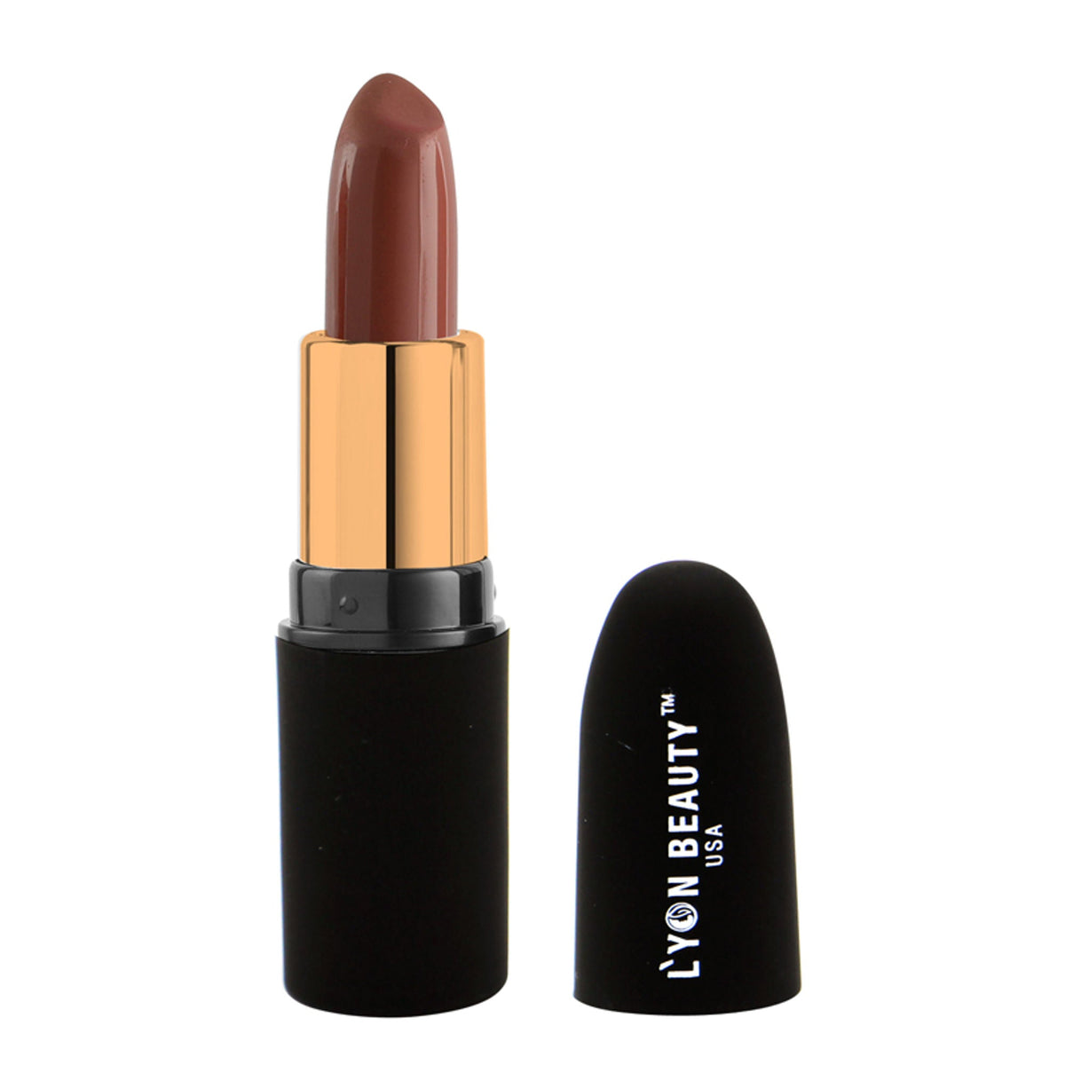 Lyon Beauty Pure Powder Matte Lipstick - 203 Hazelnut | Grocsy