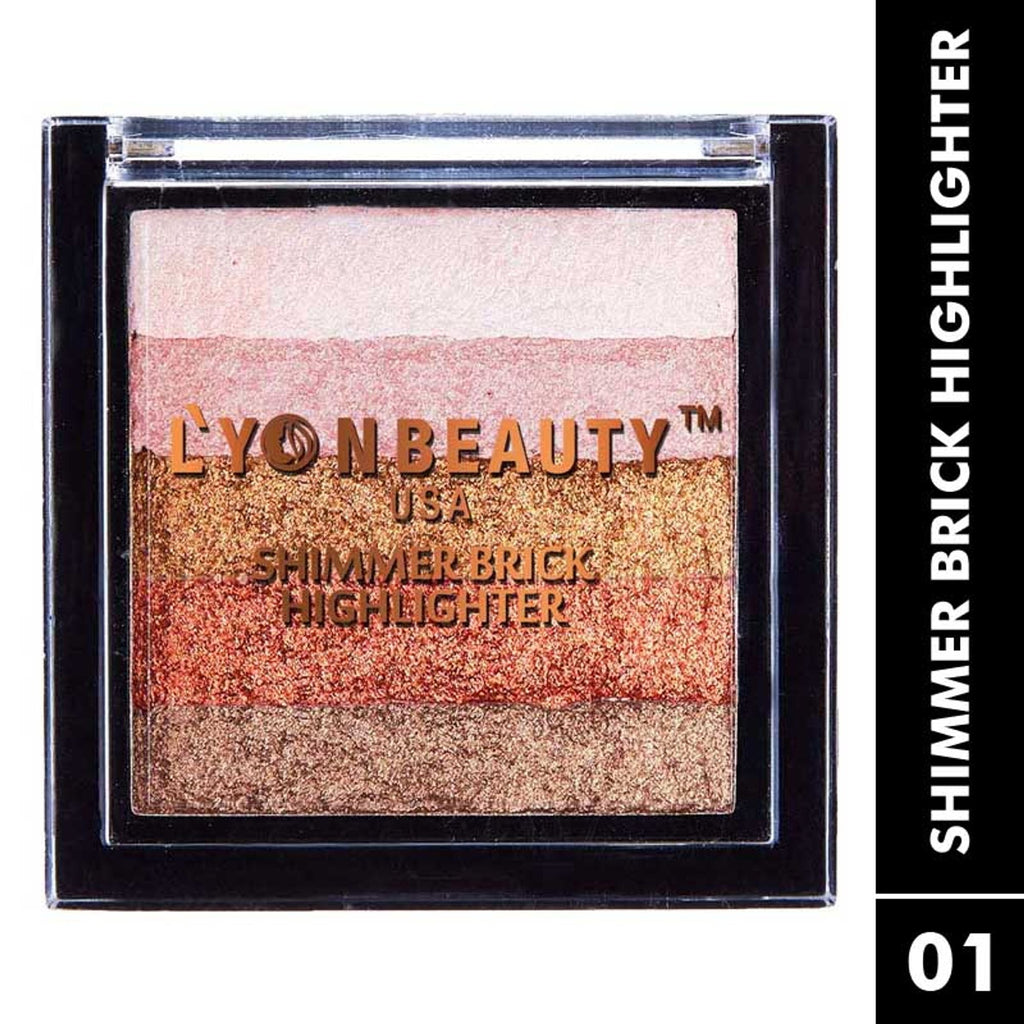 Lyon Beauty Brick Highlighter - Shade 01 | Grocsy