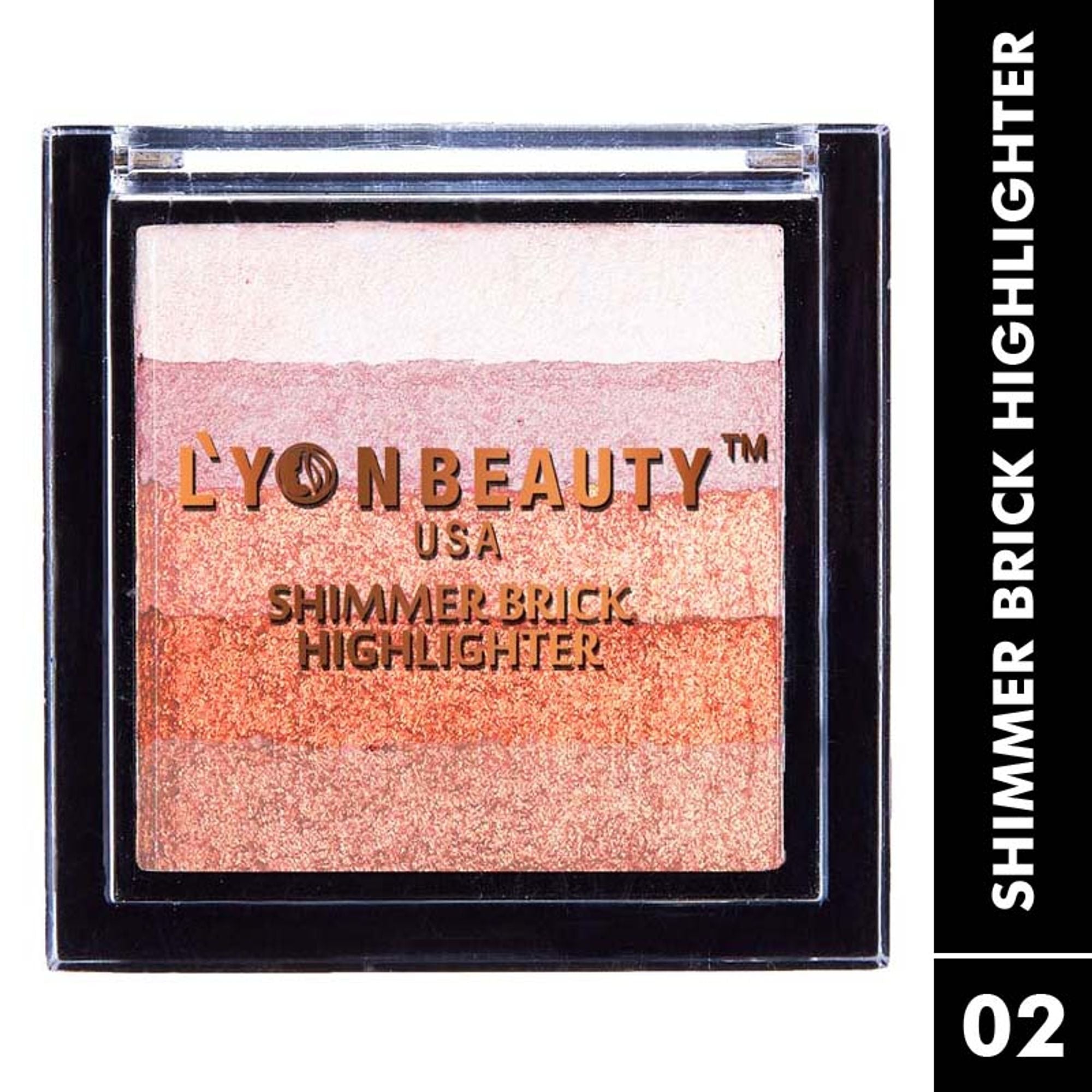 Lyon Beauty Brick Highlighter - Shade 02 | Grocsy