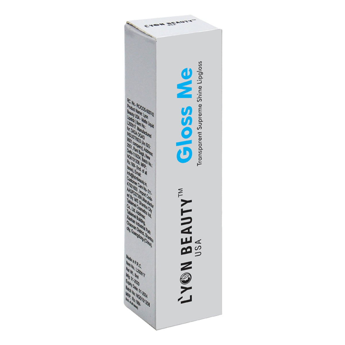Lyon Beauty Gloss Me Transparent Lipgloss | Grocsy