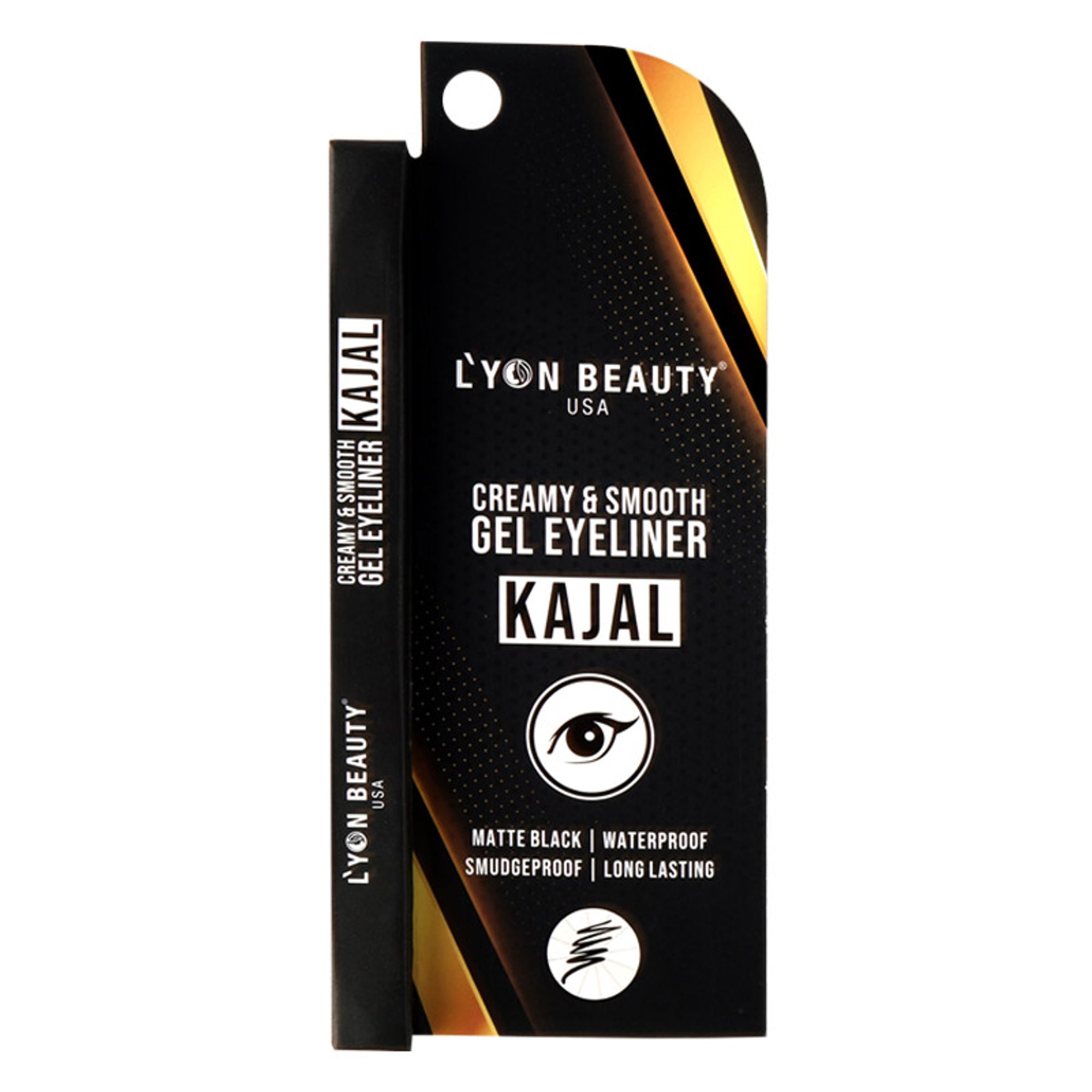 Lyon Beauty Creamy & Smooth Gel Eyeliner Kajal | Grocsy