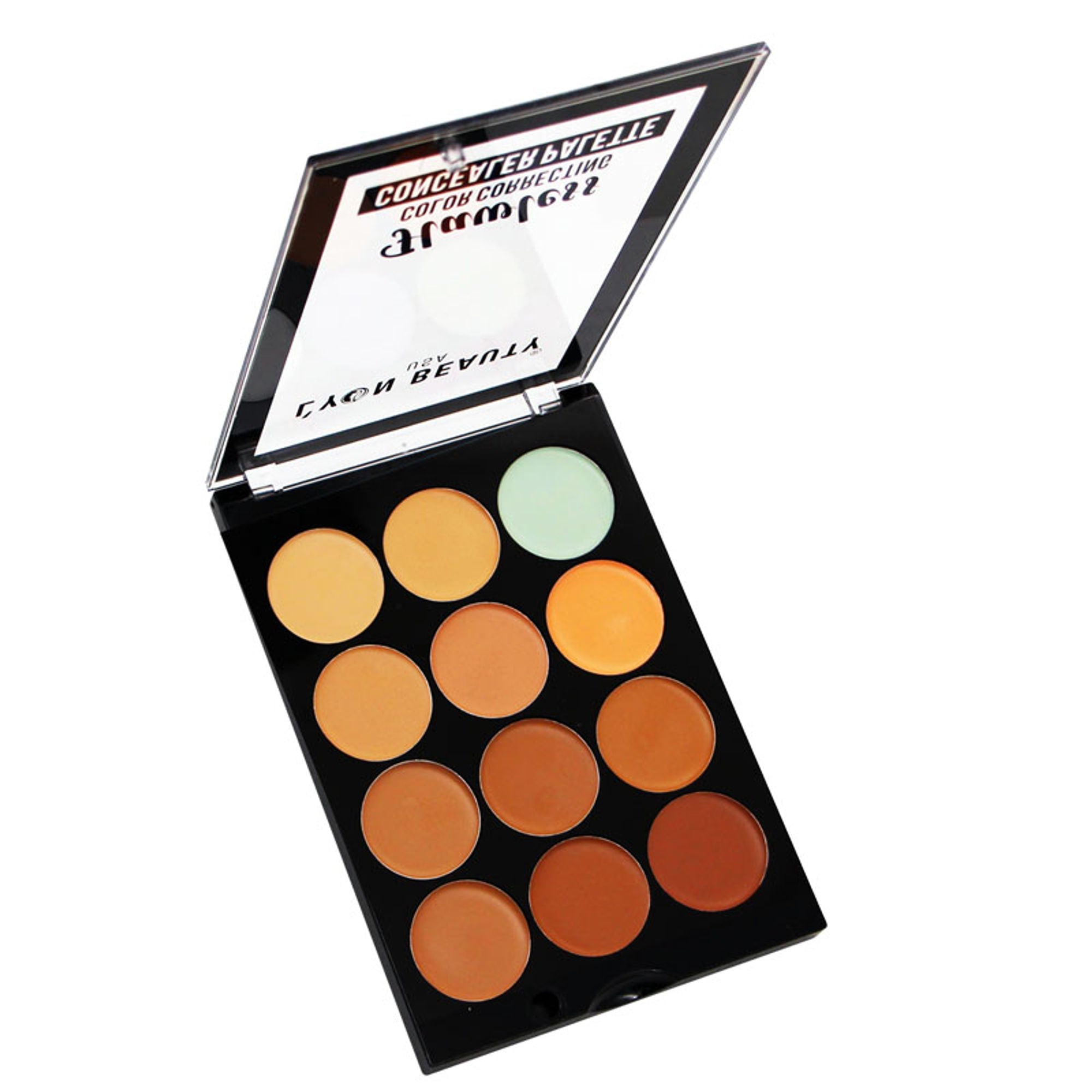Lyon Beauty Flawless Color Correcting Concealer Palette - Shade 02 | Grocsy