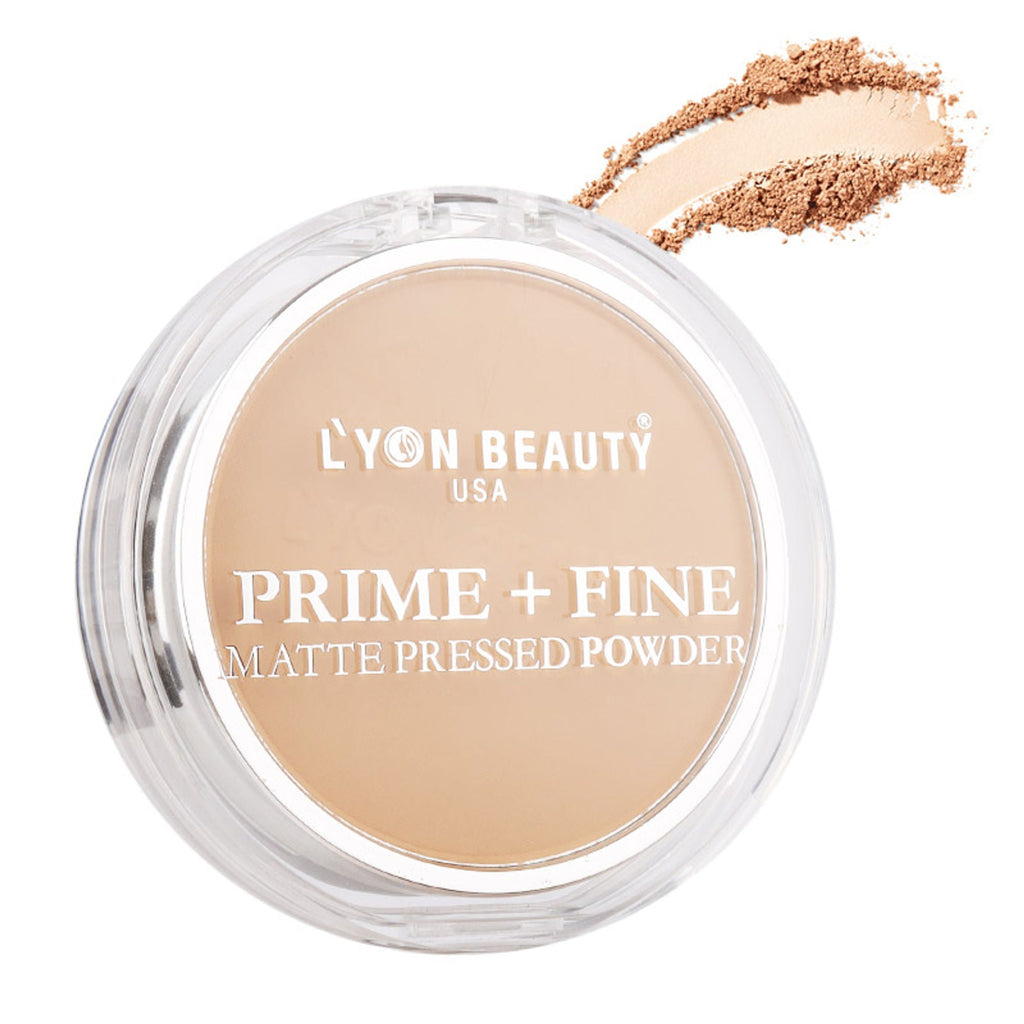 Lyon Beauty Prime + Fine Compact Powder - Shade 02 | Grocsy