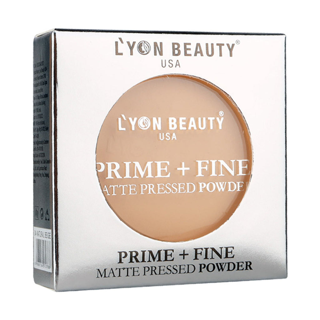Lyon Beauty Prime + Fine Compact Powder - Shade 02 | Grocsy