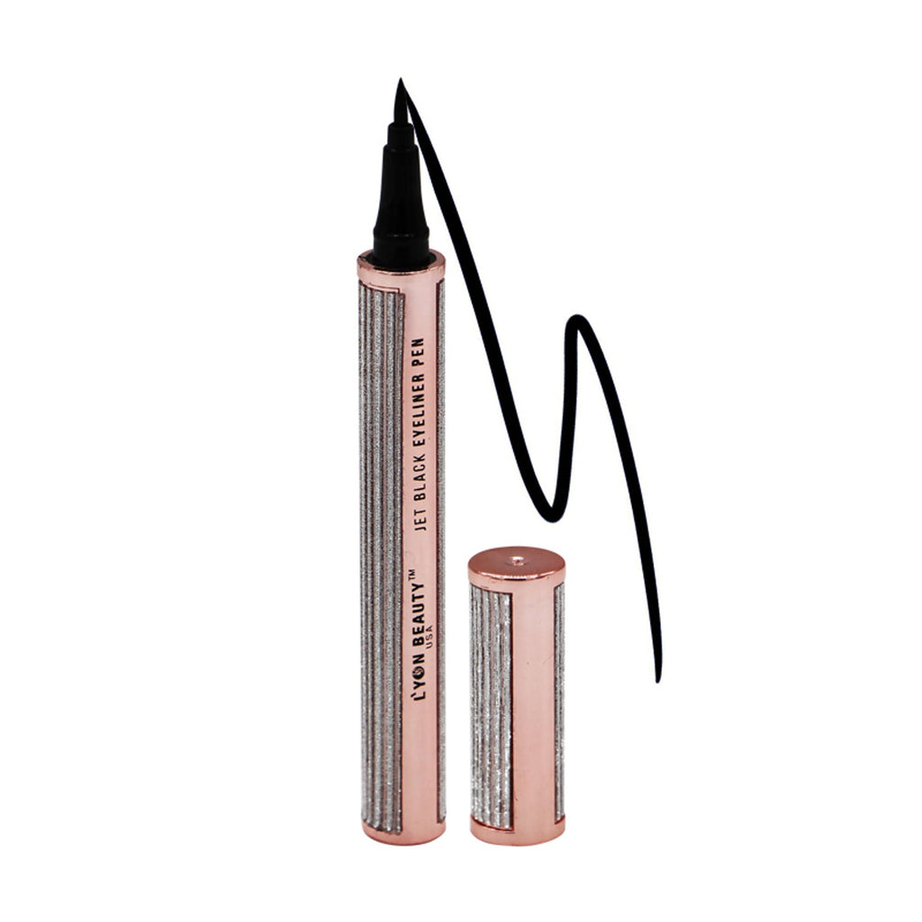 Lyon Beauty Jet Black Eyeliner Pen | Grocsy