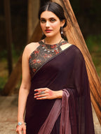 Saree Mall Ombre Sarees | Grocsy