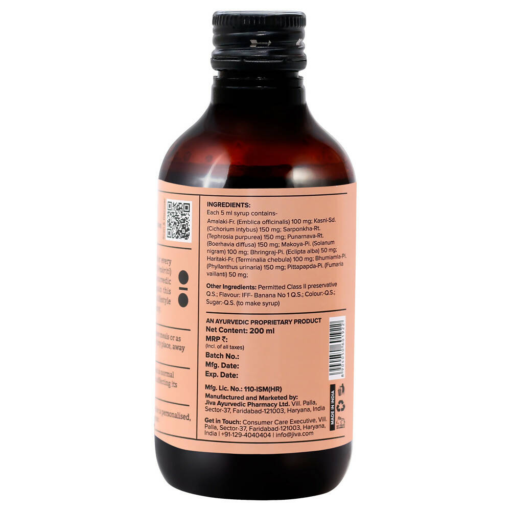 Jiva Ayurveda Livon Syrup | Grocsy