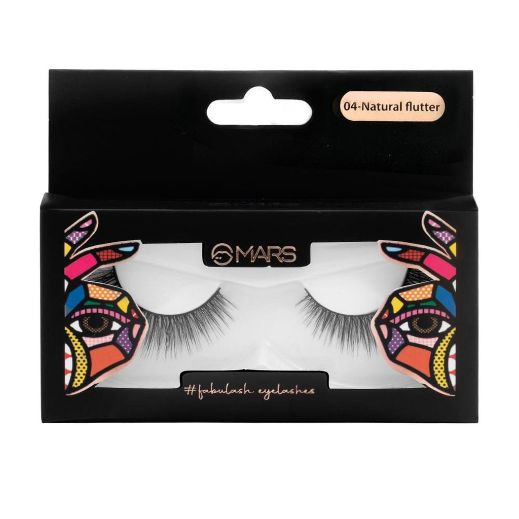 MARS Cosmetics Fabulash Eyelashes - 04 Natural Flutter | Grocsy