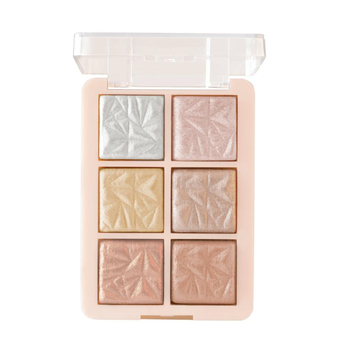 MARS Cosmetics Glowzilla 6 Shade Face Highlighter Palette - 01 | Grocsy