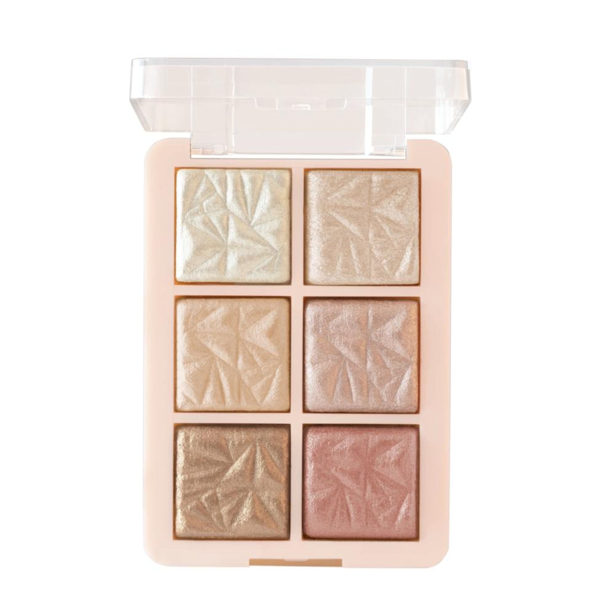 MARS Cosmetics Glowzilla 6 Shade Face Highlighter Palette - 02 | Grocsy