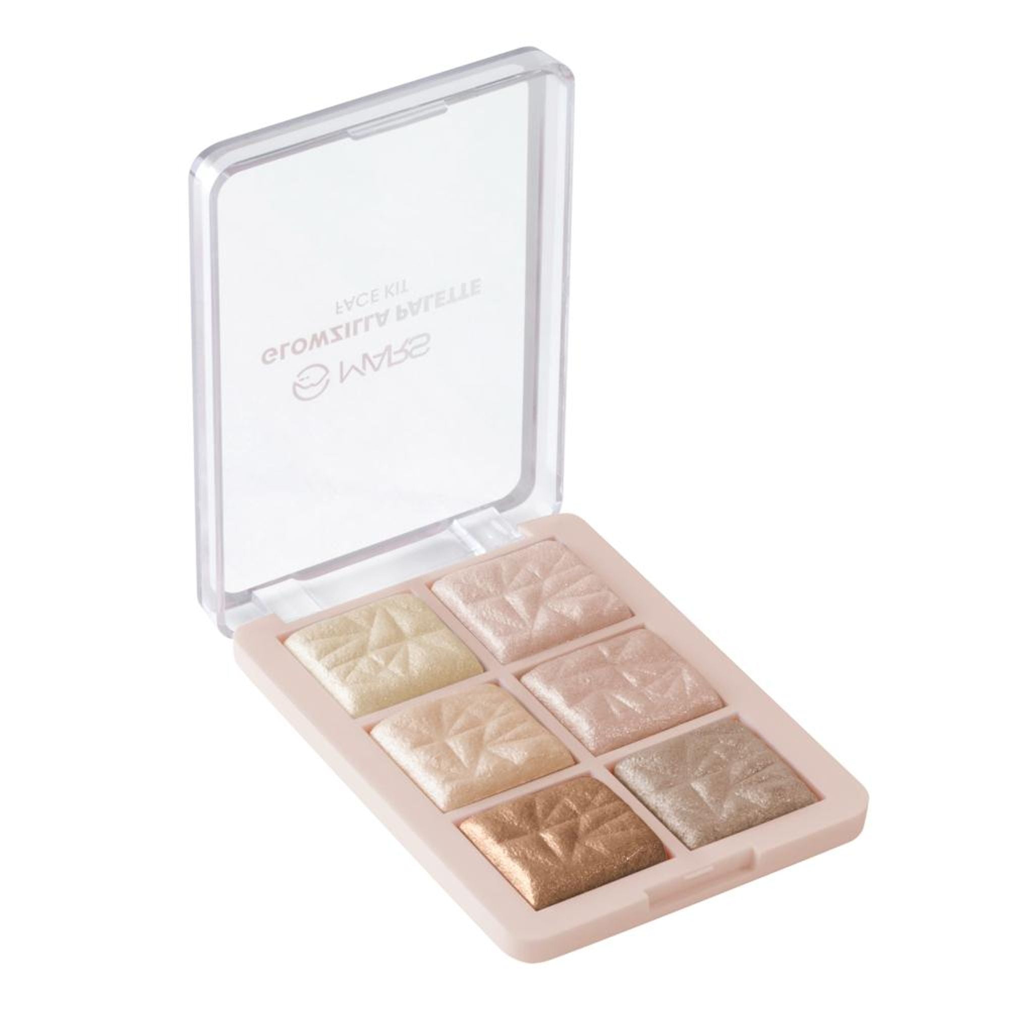 MARS Cosmetics Glowzilla 6 Shade Face Highlighter Palette - 03 | Grocsy