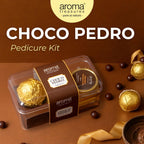 Aroma Treasures Choco Pedro Chocolate Pedicure Kit | Grocsy