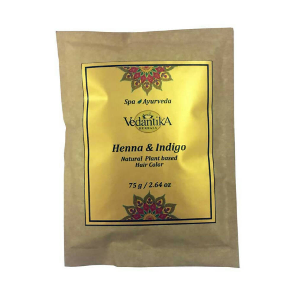 Vedantika Herbals Natural Henna & Indigo Hair Color | Grocsy