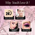 Matt Look Intense Eye - Eyeshadow Palette - Multicolor-01 | Grocsy
