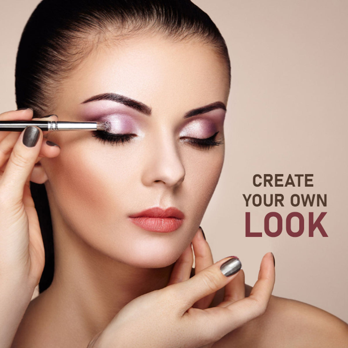 Matt Look Intense Eye - Eyeshadow Palette - Multicolor-01 | Grocsy
