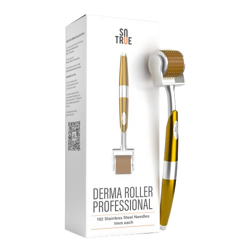 Sotrue Derma Roller Professional For Hair Growth 1 Mm With 192 Stainless Steel Needles | Grocsy