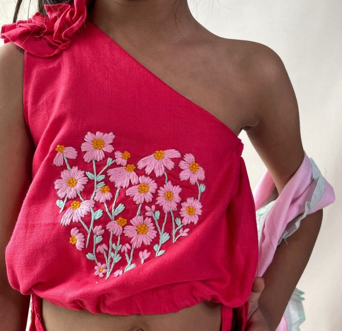 ArthLife Raspberry Pink Lehnga Set | Grocsy